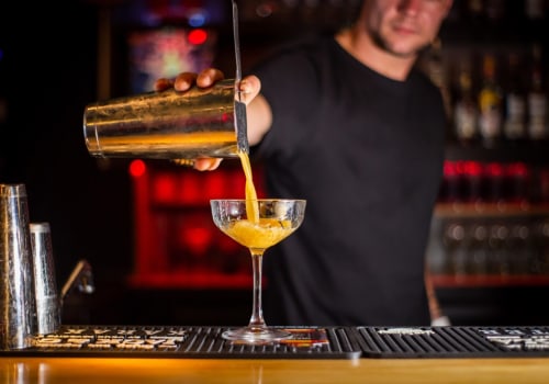 How do you tell a bartender you need help?